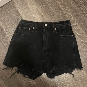 Abercrombie Curve Love Mom shorts